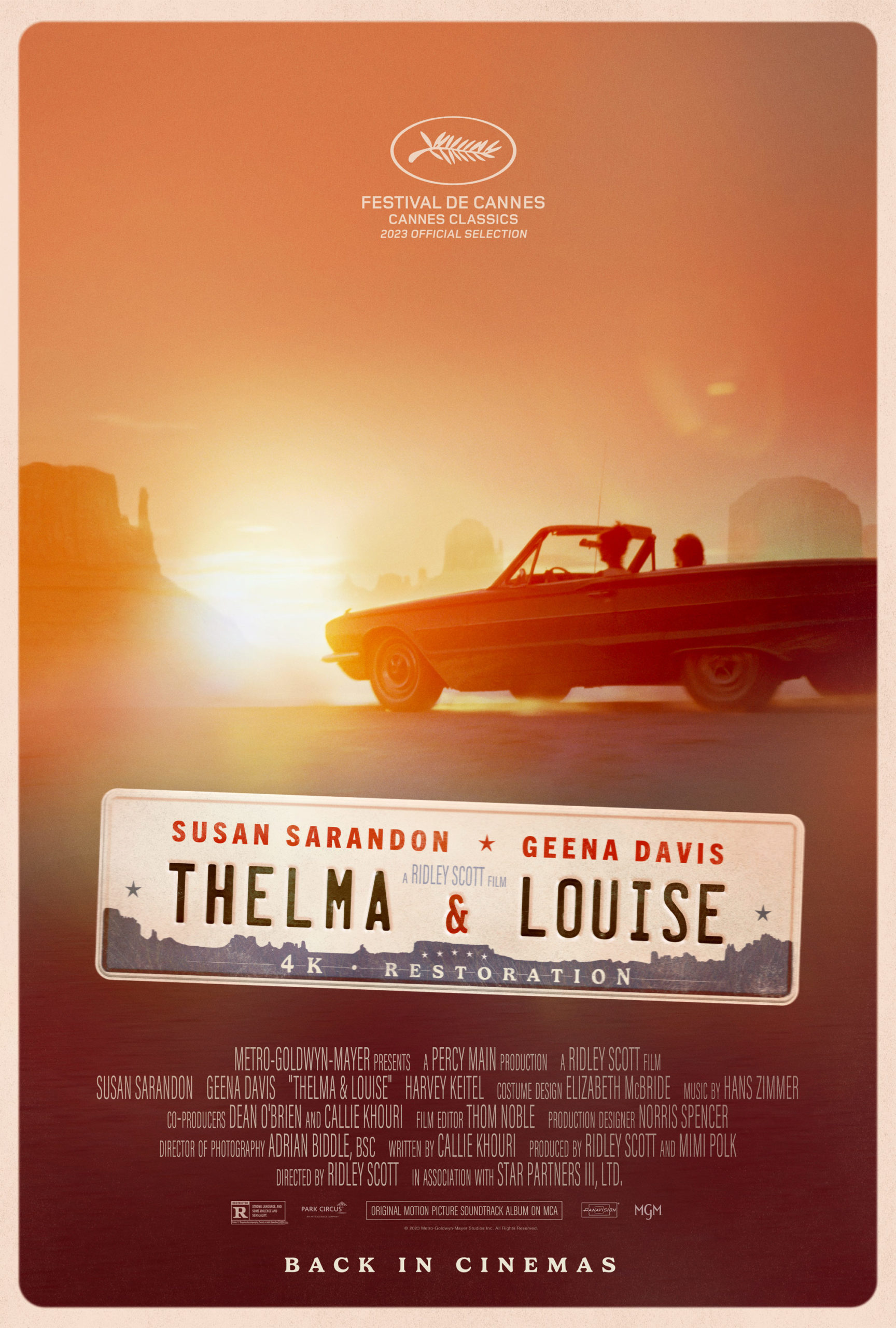 New 4k Restoration Of Thelma & Louise Selected For Cannes Classics 2023